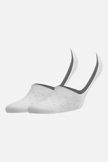 Chaussettes de ballet d'été blanches en coton égyptien pour femmes