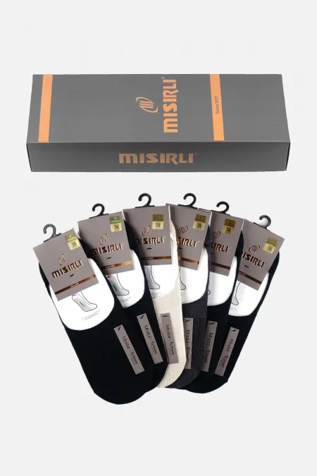 Mısırlı Erkek Modal 6 Çift Yazlık Babet Çorap Çok Renkli