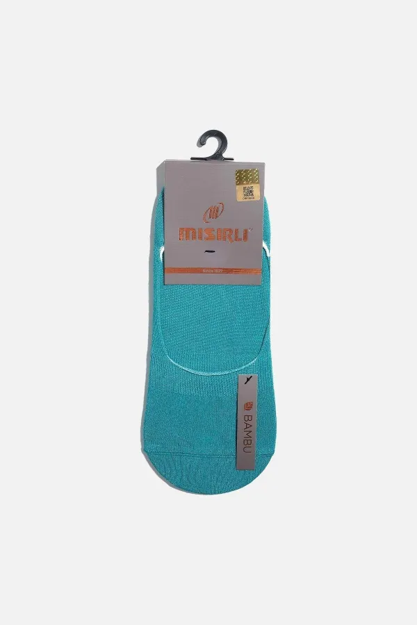 Mısırlı Erkek Bambu Tekli Yazlık Babet Çorap Mavi