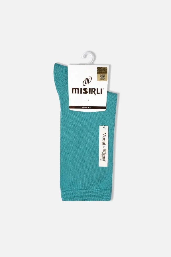 Mısırlı Kadın Modal Tekli Soket Çorap Mavi