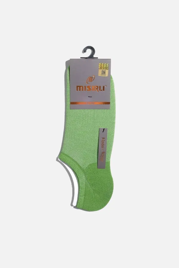Mısırlı Erkek Modal Tekli Yazlık No Show Çorap Yeşil