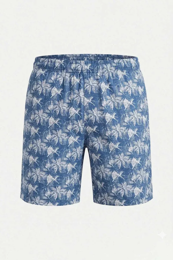 Mısırlı Erkek Pamuk Bisiklet Yaka 3 Lü Takım İndigo