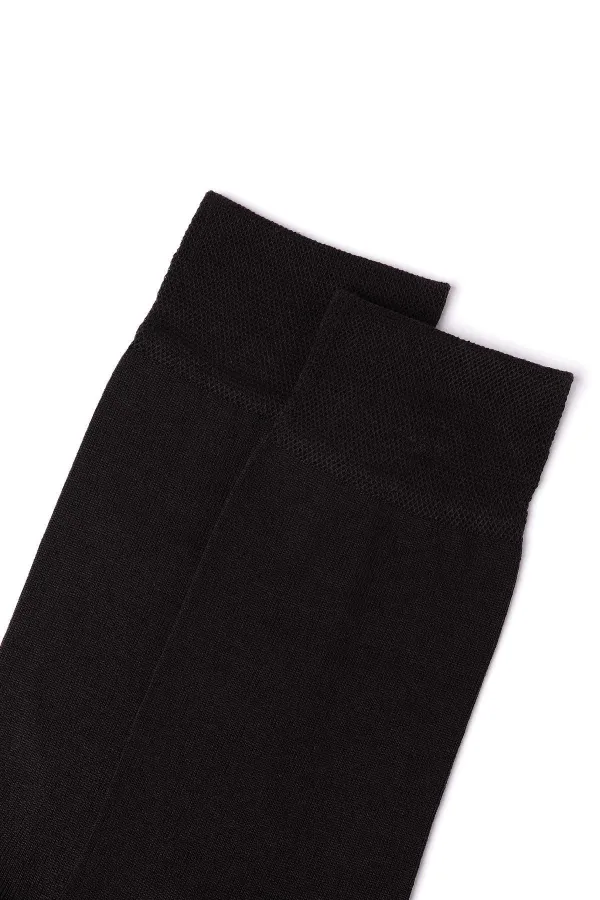 Mısırlı Men's Mercerized Single Summer Ankle Socks Dark Brown