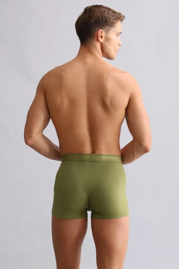 Mısırlı Modal By TENCEL SPARTACUS PLUS PERFORMANCE Boxer Haki