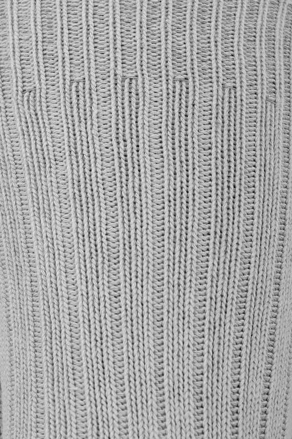 Chaussettes d'hiver unisexes en coton bio égyptien gris