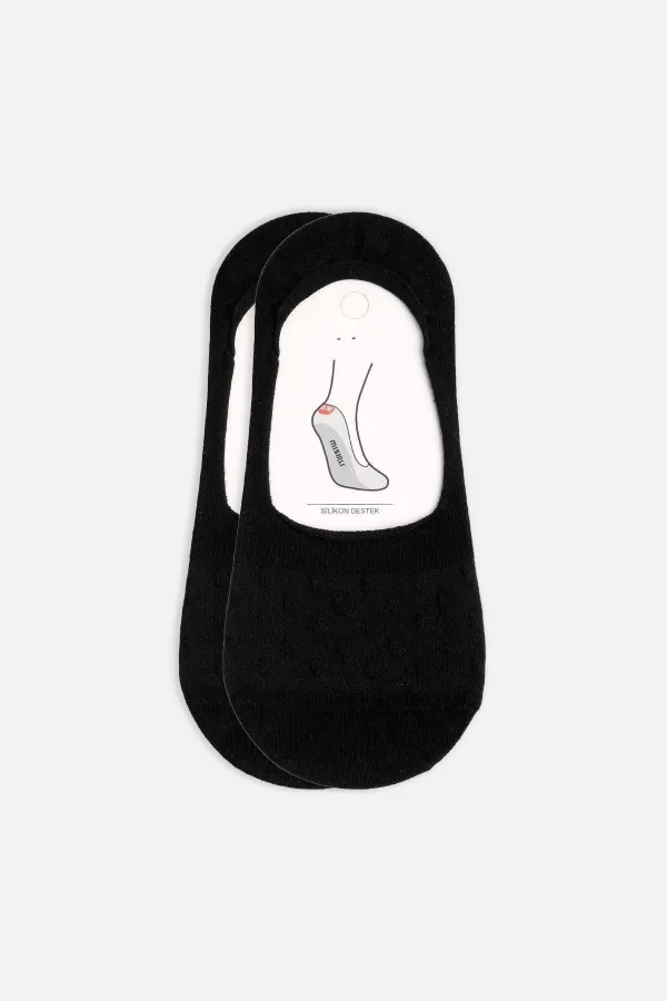 Chaussettes de ballet d'été noires en coton égyptien pour femmes