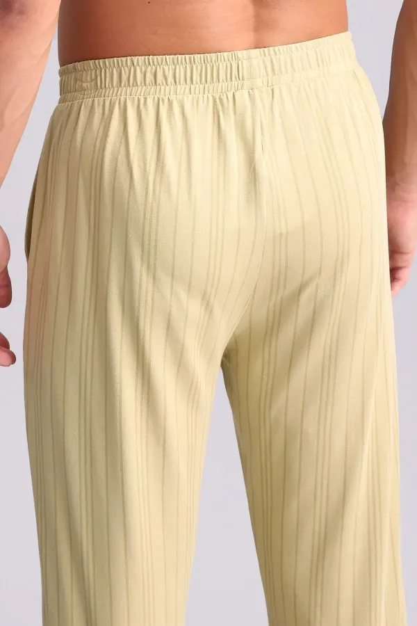 Mısırlı Erkek Bambu Jogger Pantolon Adaçayı Yeşili