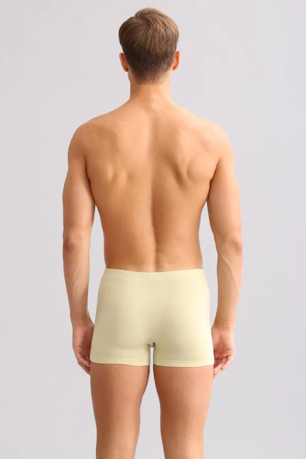 Mısırlı ORGANIC Pamuklu ZEUS LUXURY Regular Fit Metal Armalı Boxer Haki Ada