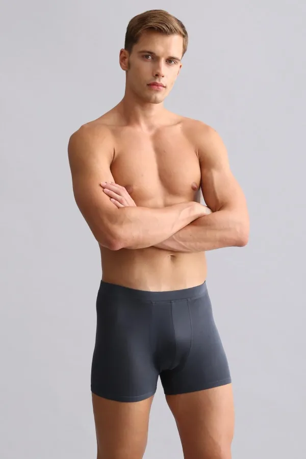 Mısırlı BAMBU ZEUS Regular Fit Boxer Antrasit
