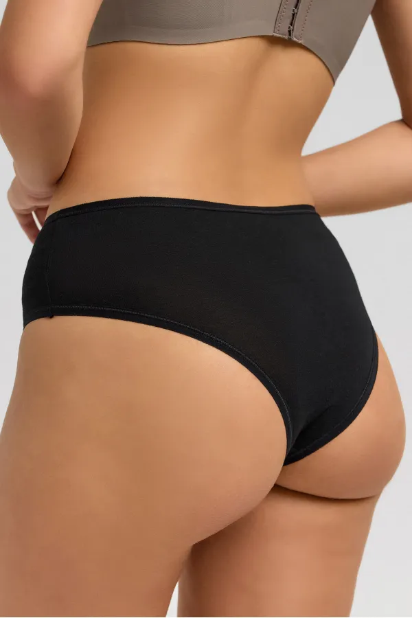 Mısırlı Micro Modal Slip SİYAH