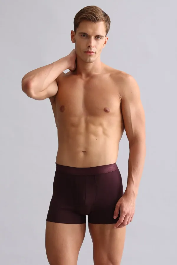 Mısırlı ORGANIC Pamuklu SPARTACUS PLUS PERFORMANCE Boxer Mor