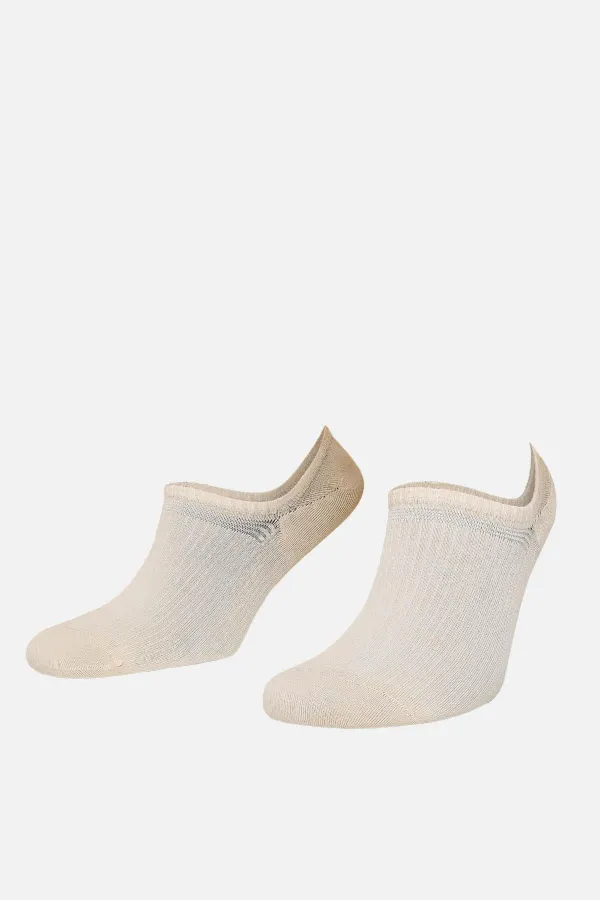 Mısırlı Kadın Bambu Tekli Yazlık No Show Çorap Bej
