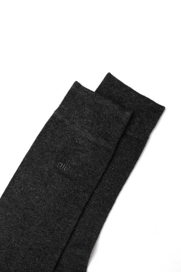 Mısırlı Erkek Modal Tekli Soket Çorap Antrasit