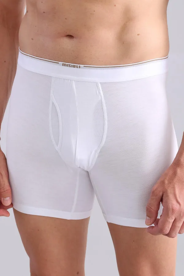 Mısırlı BAMBU SPARTACUS PERFORMANCE Long Boxer Beyaz