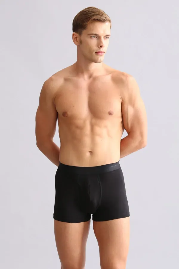 Mısırlı Modal By TENCEL SPARTACUS PLUS PERFORMANCE Boxer Siyah
