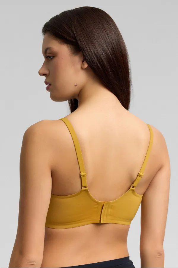 Soutien-gorge fantôme égyptien moutarde