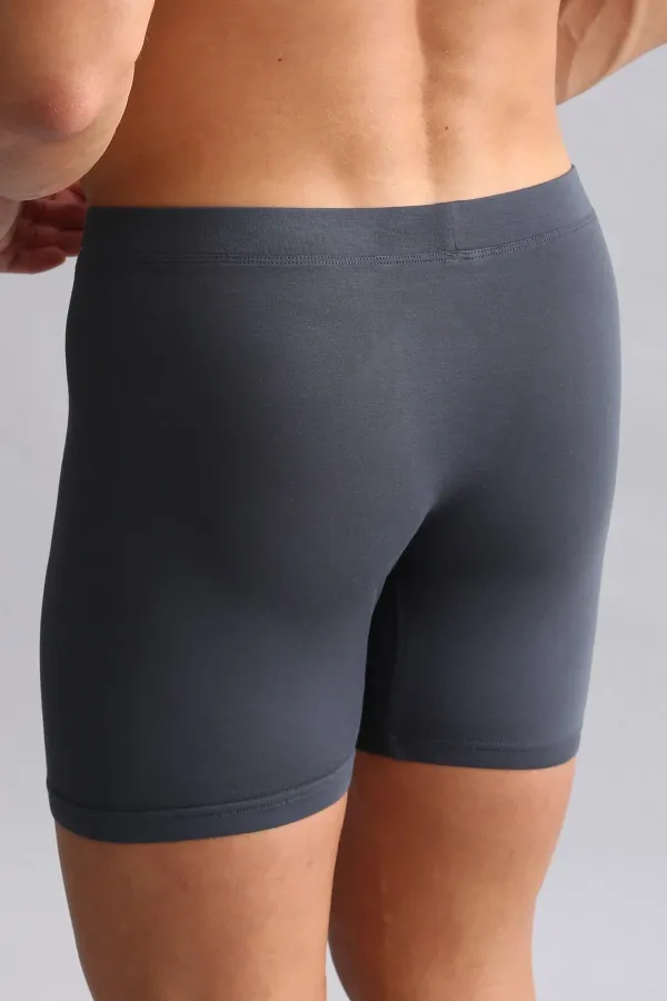 Mısırlı BAMBOO ZEUS Regular Fit Long Boxer Anthracite