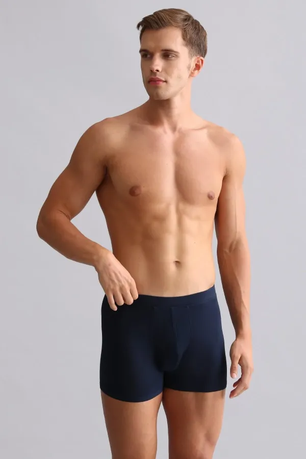 Mısırlı BAMBU ZEUS Regular Fit Boxer Lacivert