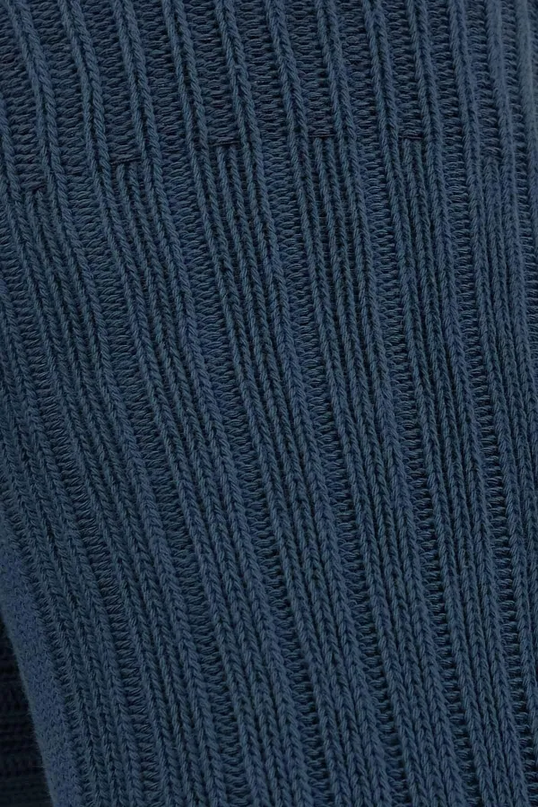 Mısırlı Unisex Pamuklu Bio Cotton Kışlık Soket Çorap Lacivert