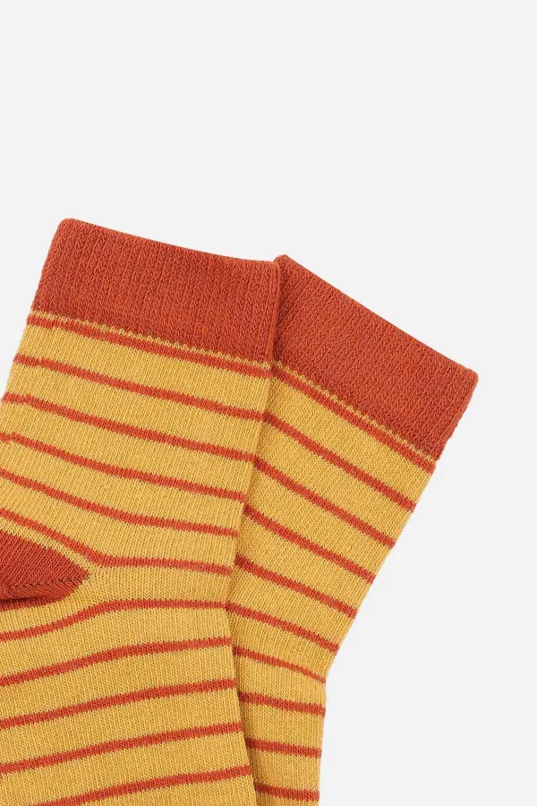 Mısırlı Kız Pamuklu 3 Çift Bebek Ve Çocuk Çorap Çok Renkli