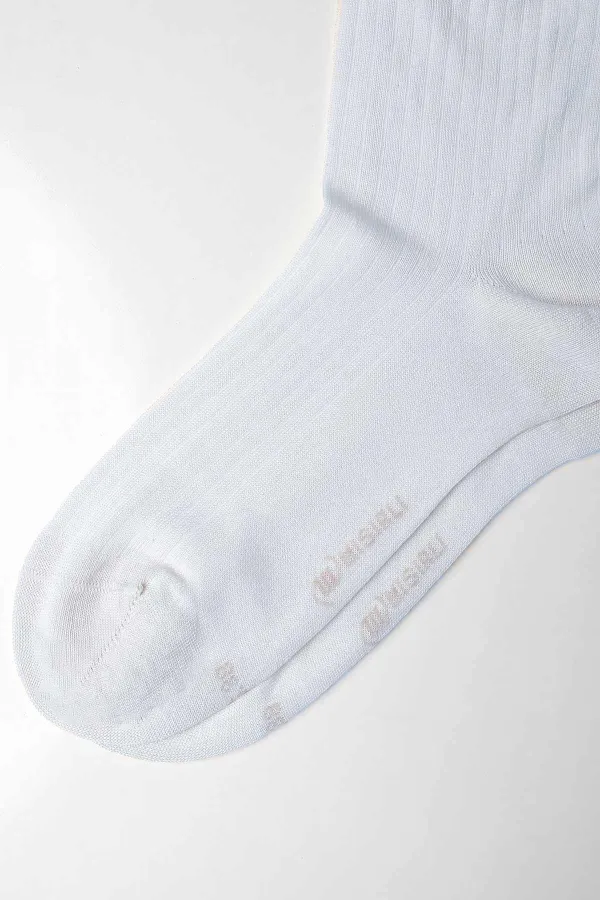 Mısırlı Kadın Merserize Tekli Soket Çorap Beyaz