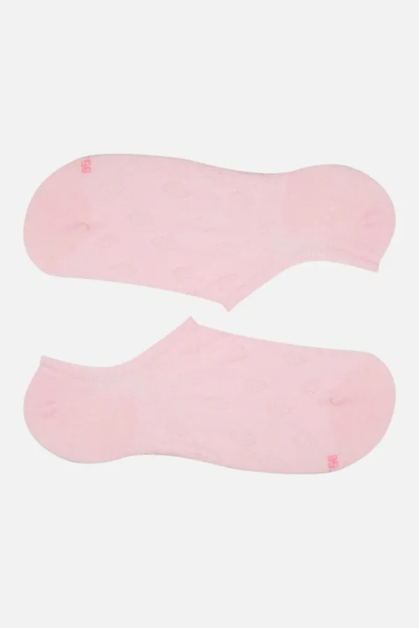 Mısırlı Kadın Bambu Tekli Yazlık No Show Çorap Pembe