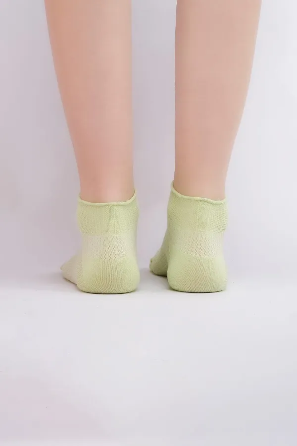 Mısırlı Kadın Bambu Tekli Yazlık Sneaker Çorap Mint