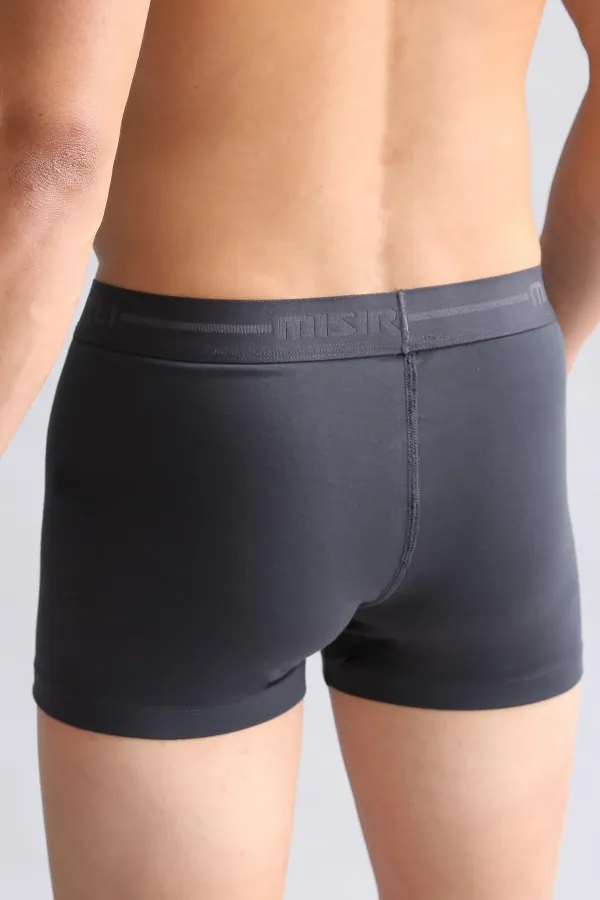 Mısırlı ORGANIC Cotton Compact Cotton Classic Boxer Anthracite