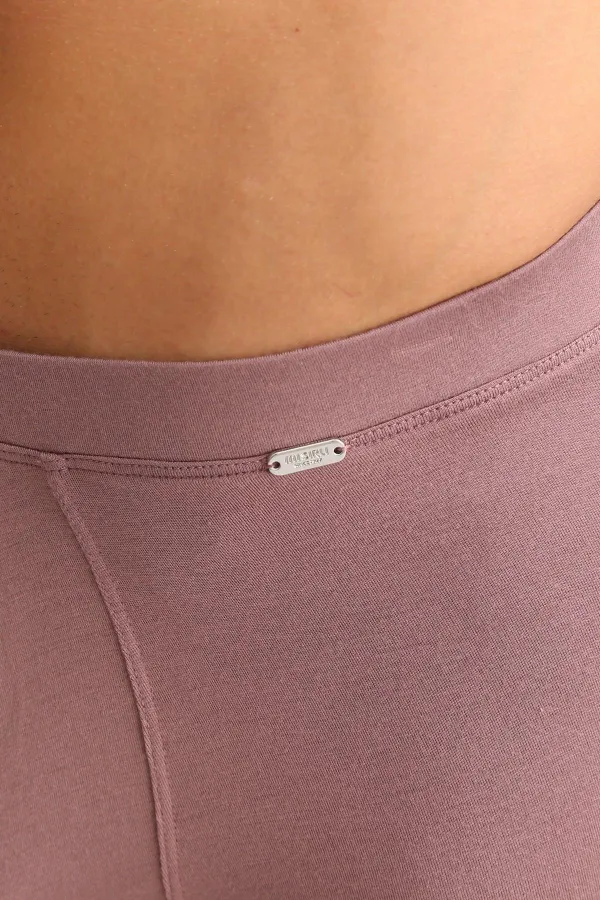 Mısırlı BAMBU ZEUS LUXURY Regular Fit Metal Armalı Long Boxer Lavender