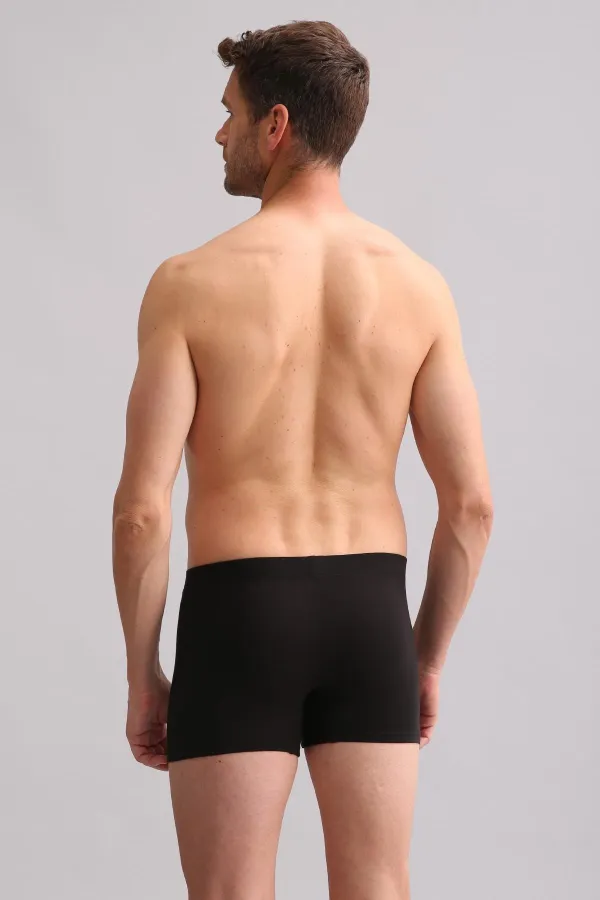 Mısırlı SILVERMAN Gümüş Boxer Siyah