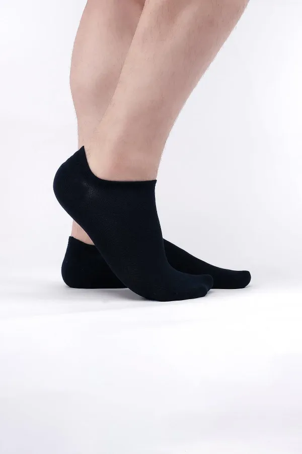 Mısırlı Erkek Modal Tekli Yazlık No Show Çorap Lacivert