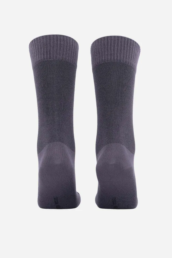 Mısırlı Erkek Modal Tekli DİABETİKER Lastiksiz Uzun Soket Çorap Füme