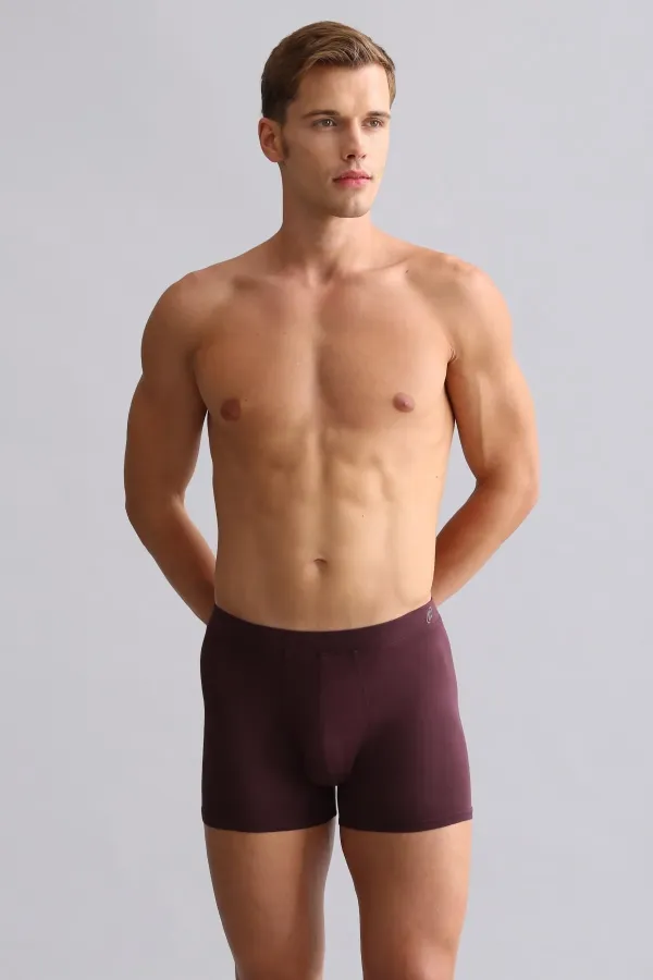 Mısırlı BAMBOO ZEUS Regular Fit Boxer Shorts Purple
