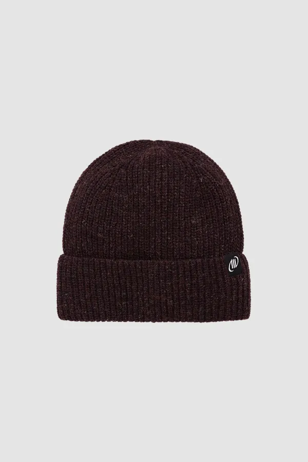 Unisex Yün Bere Eldiven Takımı - Milda Bordo