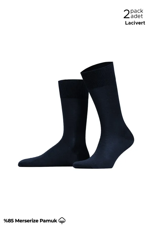 Chaussettes fines pour homme, mercerisées, à 6 doubles pointes, multicolores