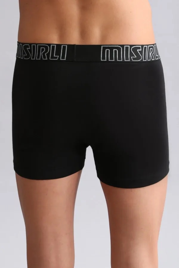 Modal By TENCEL SPARTACUS PERFORMANCE Boxer Shorts Black (from Egypt)