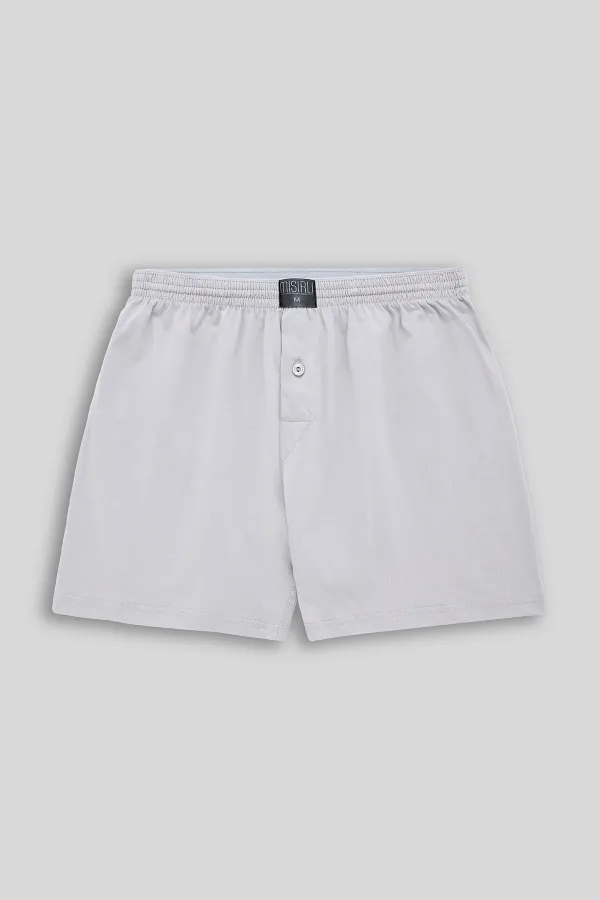 Mısırlı Men's Cotton Ares Boxer Shorts Grey