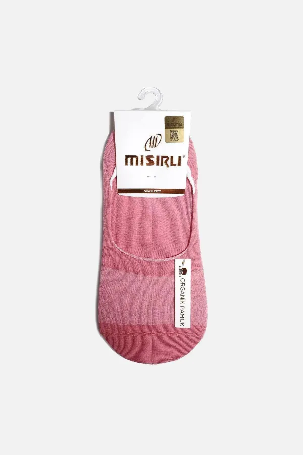 Mısırlı Women's Bamboo Single Summer Ballet Socks Pink