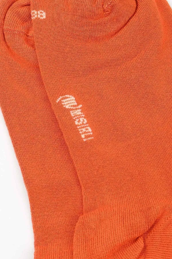 Chaussettes d'été simples en bambou pour femmes égyptiennes, couleur terre cuite