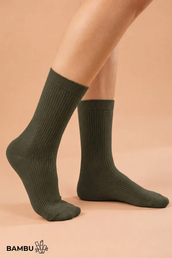 Egyptian Unisex Bamboo Flight and Pilot Socks with Special Tightening Technology, Khaki Egyptian Unisex Bamboo Flight and Pilot Socks with Special Tightening Technology, Khaki