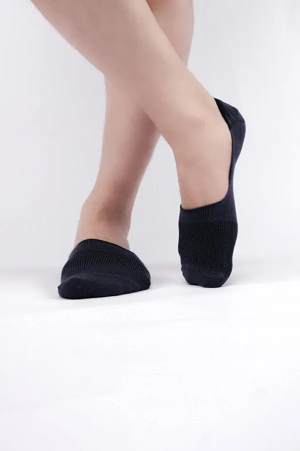 Mısırlı Erkek Modal Tekli Yazlık Babet Çorap Mavi