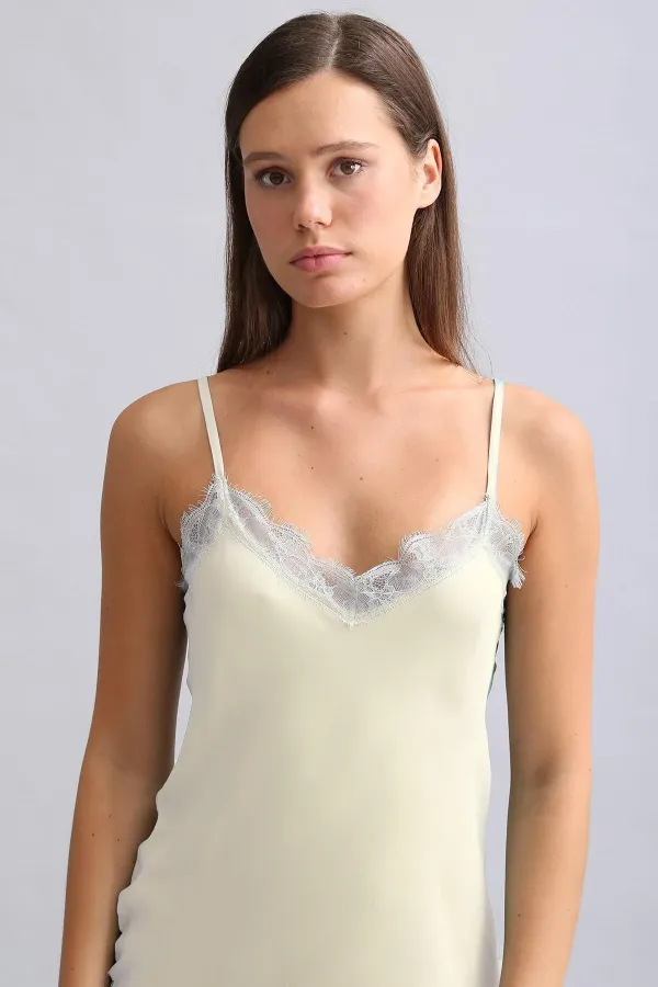 Mısırlı Women's Bamboo Shorts Set, Ecru