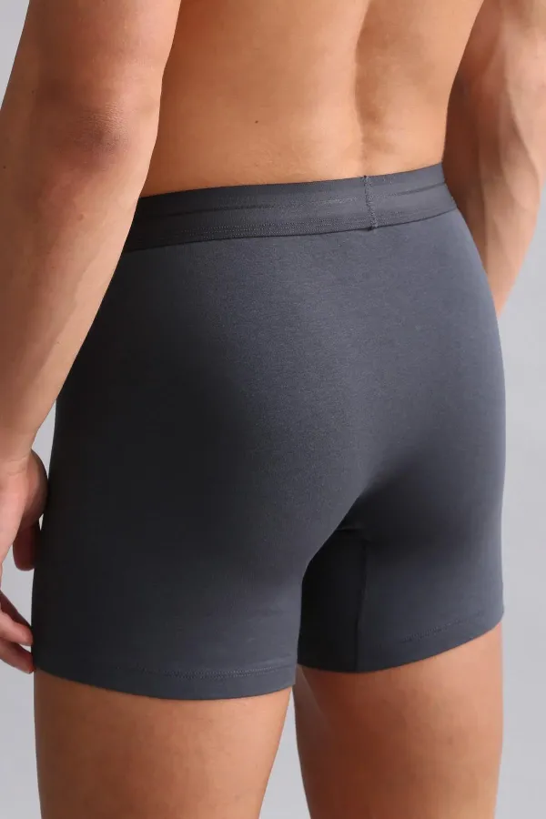 Mısırlı Modal By TENCEL SPARTACUS PLUS PERFORMANCE Long Boxer Antrasit
