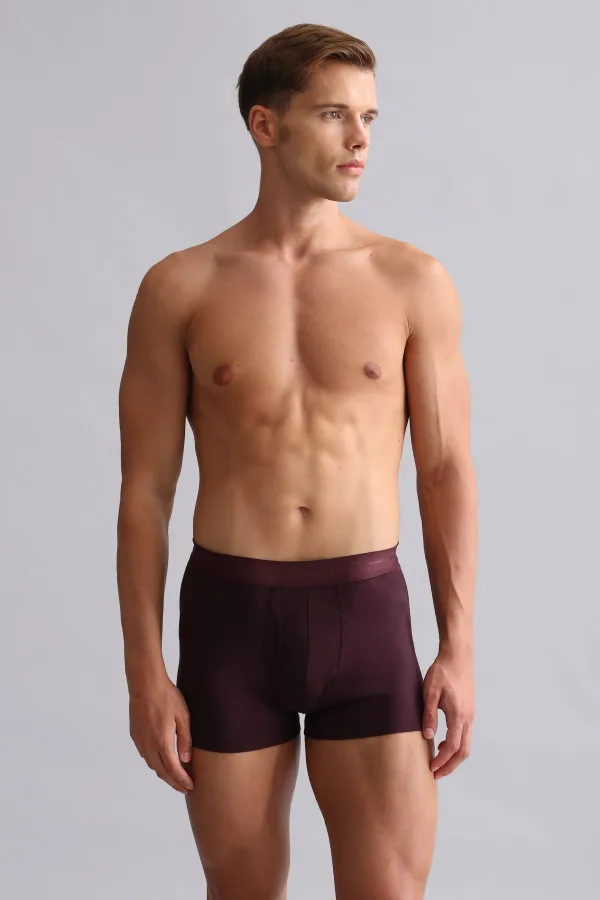 Mısırlı ORGANIC Pamuklu SPARTACUS PLUS PERFORMANCE Boxer Mor