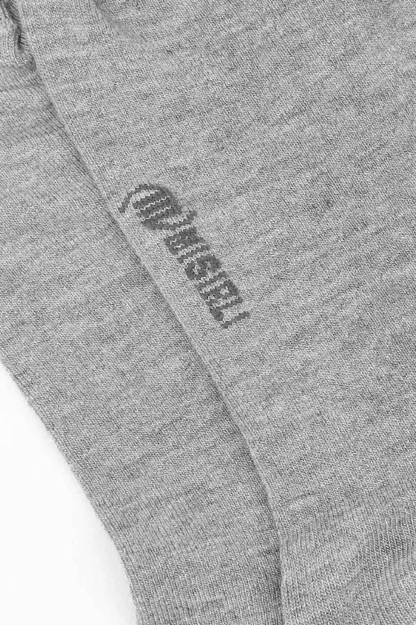 Mısırlı Women's Bamboo Single Summer Ankle Socks Grey