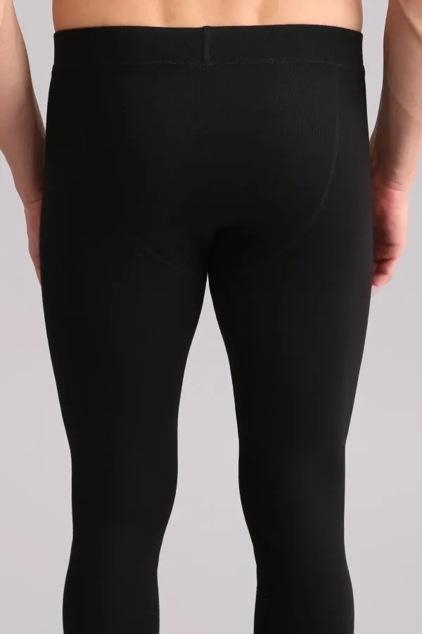 Sous-vêtement thermique en bambou égyptien / Leggings noirs