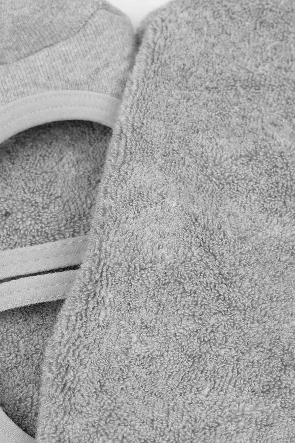 Mısırlı Kadın Kaydırmaz 2 Çift Üstü Lastikli Pilates Ve Yoga Çorabı Gri