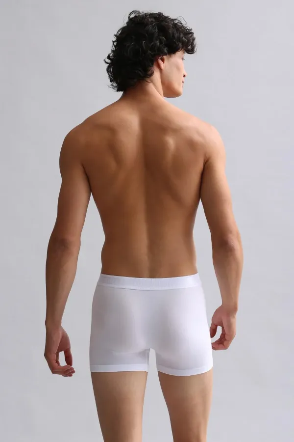 Mısırlı Modal By TENCEL Compact Cotton Classic Boxer White