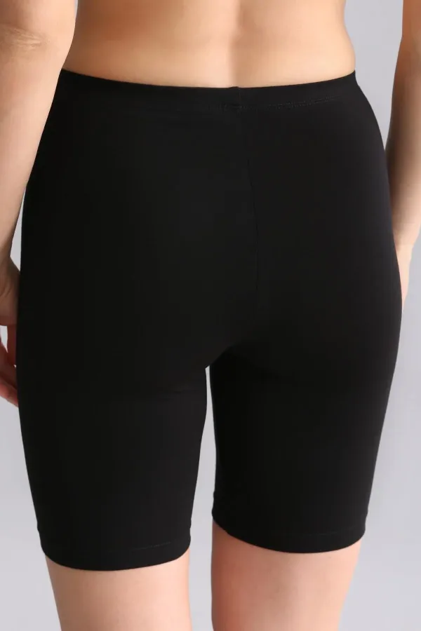 Culotte short longue noire Modal By TENCEL ALICE