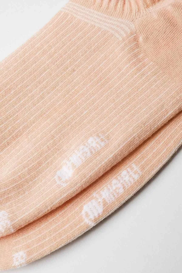 Mısırlı Kadın Bambu Tekli Yazlık No Show Çorap Somon